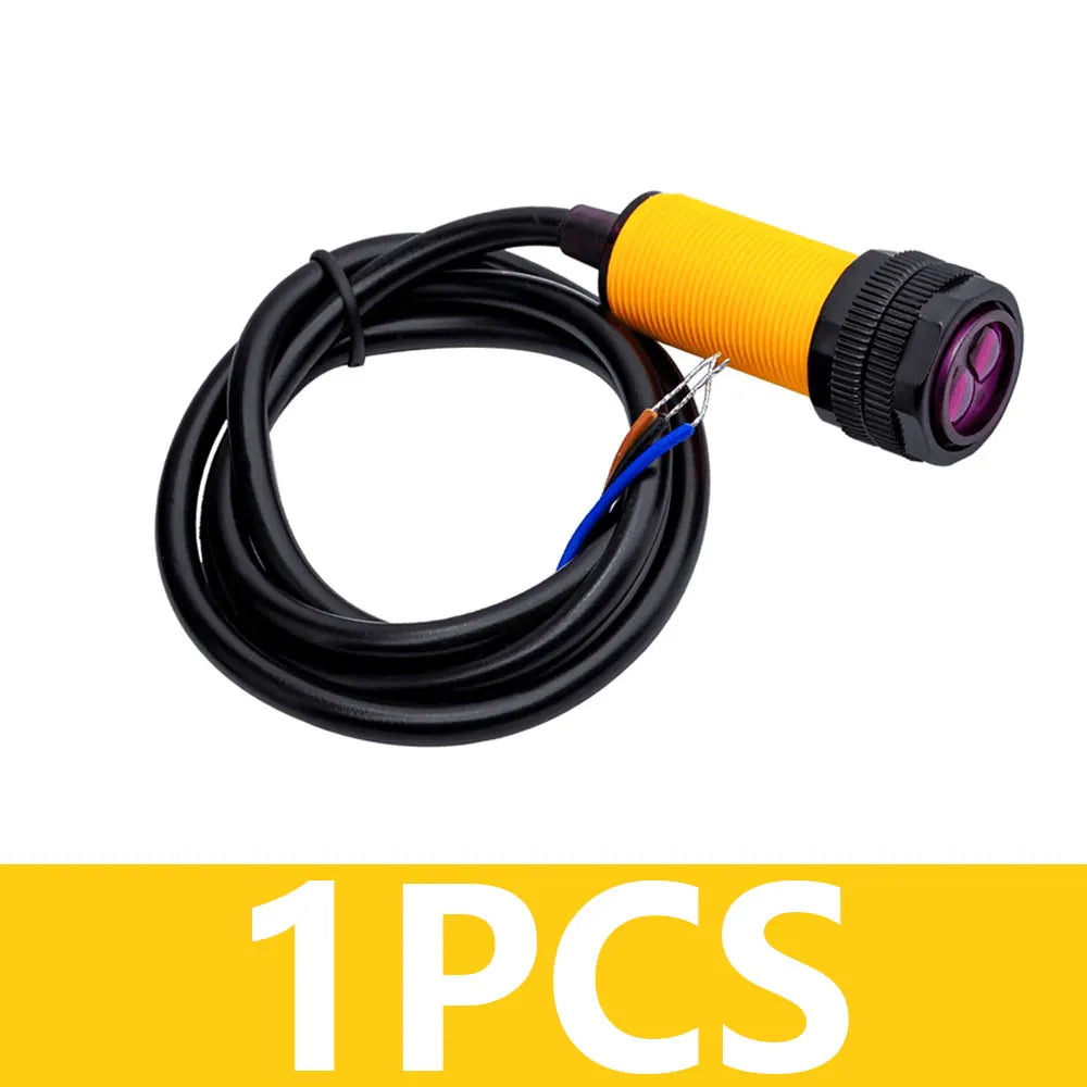 1~10PCS Smart Car Robot E18 D80NK Infrared Obstacle Avoidance Photoelectric Sensor Proximity Switch Detection Range Adjustable