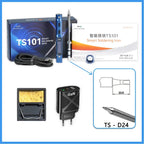 Original TS101 Soldering Iron 90W Mini Thermostat LCD Displays TS100 TS 101 Soldering Iron with PD Plug Tip Set Miniware