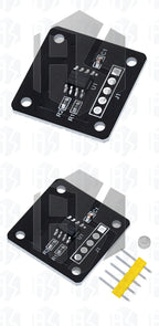 BS MT6701 magnetic encoder magnetic induction angle measurement sensor module 14bit high precision instead of AS5600
