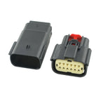 33482-1201 33472-1201 Molex MX 150 Male Female Connector 12 Pin Black Housing Receptacle Plug