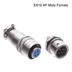 XS10 4PIN 5PIN  Docking Aviation Plug Socket Waterproof Circular Connector 2PIN 3PIN
