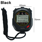 Waterproof Digital Stopwatch, 100-Lap Sports Timer with Neck Lanyard for Running, Swimming, Training - Stopwatch for Men Women