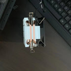 X99 CPU Air Cooler 3PIN/4PIN PC 90MM Silent Cooling Fan For Intel LGA 1151 1155 1200 1700 2011 X79 AMD AM4 AM5 Ventilador