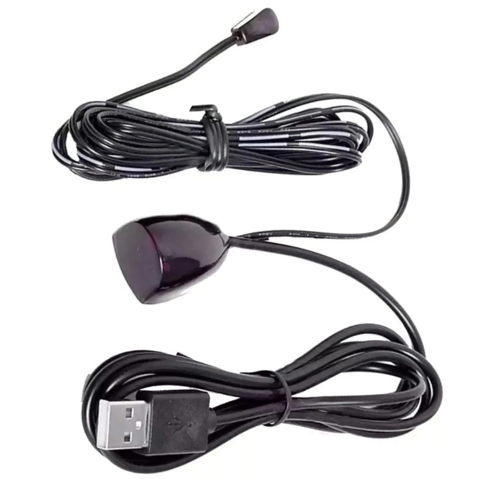 USB IR Repeater Extender Kit with Receiver & Emitter Infrared Remote Control Signal Booster for TV DVD Cable Box