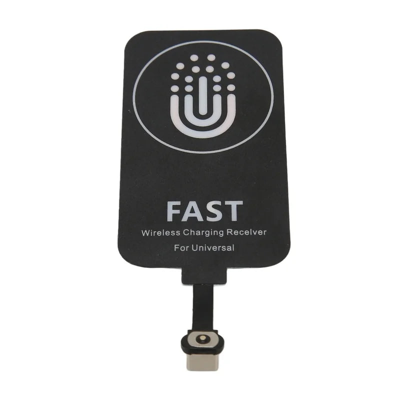 Wireless Charger Receiver 10W Ultra Thin Type C Wireless Charging Patch With Magnetic Charging Cable