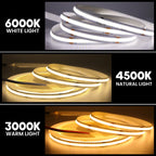 DC 5V USB COB Strip 3MM 5MM 8MM White/Pink/Red/White/Yellow/Ice Blue/Green Flexible Ribbon Rope Home Decor TV Backlight