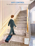 PIR Infrared Motion Sensor LED Strip Light 2835 Bluetooth 10M 15M DC 24V WS2811 Horse Race Running Water Flowing Lamp for Stairs