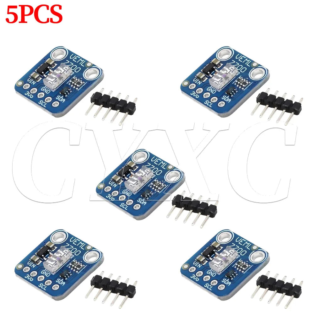 1-10PCS VEML7700 Ambient Light Sensor Module 120k Lux Light measuring Sensor Board 3.3V 5V I2C IIC Interface VEML7700