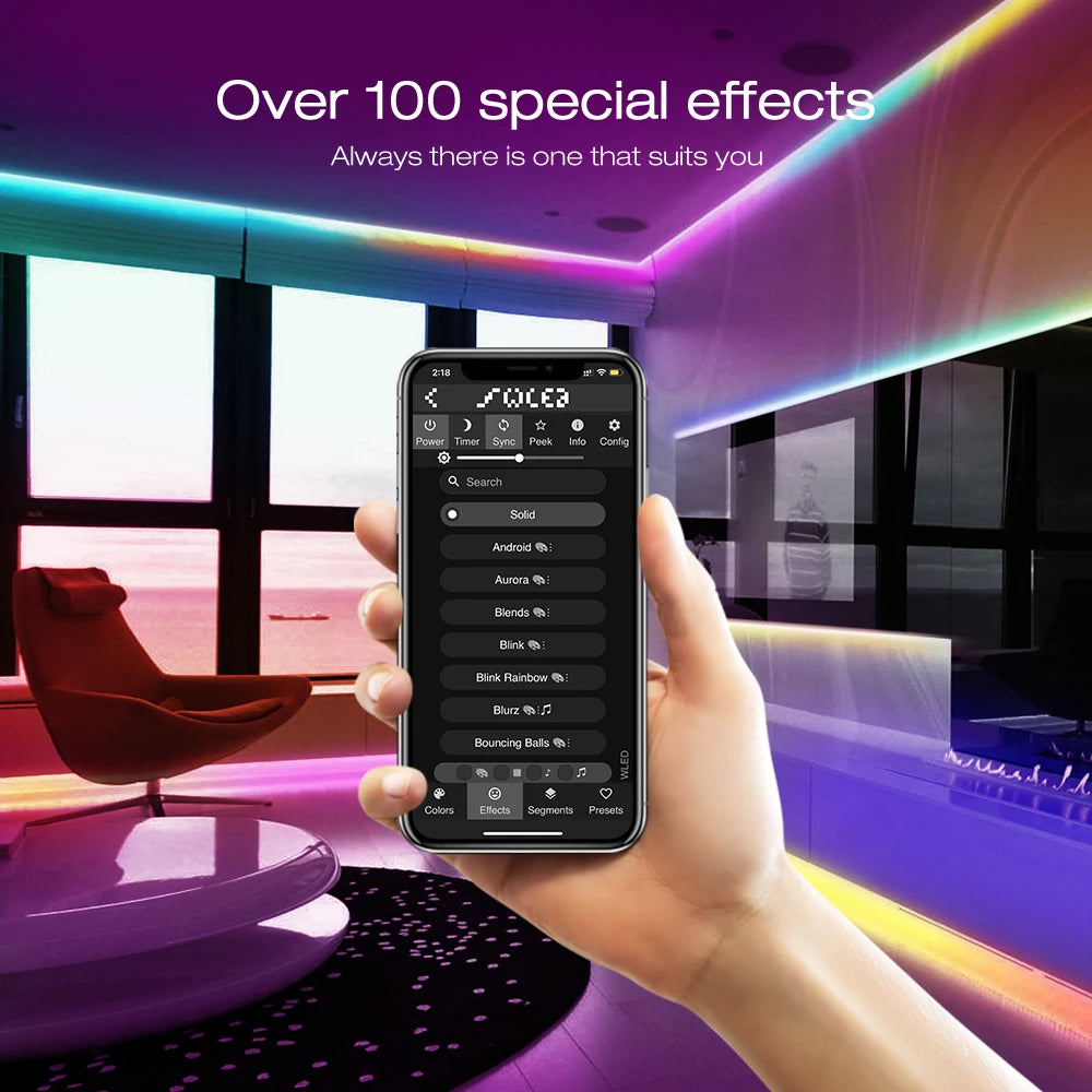 GLEDOPTO WLED ESP32 ESP8266 Ultra Mini LED Controller Multi Color RGB IC Addressable for Table Computer TV Backlight Dynamic ICs