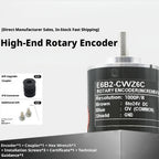 Industrial Rotary Encoder: 1000 P/R, Incremental, 5-24V DC, IP50, Sealed Bearing, ABS, for CNC/Robot/Automation