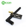 NRF24L01+PA+LNA Wireless Transceiver RF Transceiver Module 2.4G 1100m with Antenna and NRF24L01+ Breakout Adapter with 3.3V