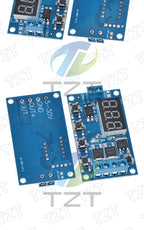 1/3PCS DC 12V 24V Dual MOS LED Digital Time Delay Relay Trigger Cycle Timer Delay Switch Circuit Board Timing Control Module DIY