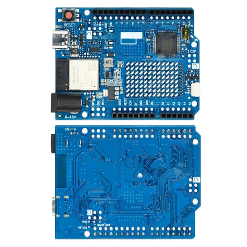 The improved version of UNO R4 development board is compatible with WIFI/MINIMA motherboard microcontroller programming learning