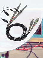 2pcs P6100 BNC Oscilloscope Probe Kit DC-6MHz DC-100MHz 1X 10X High Precision Scope Analyzer Clip Testing Probes