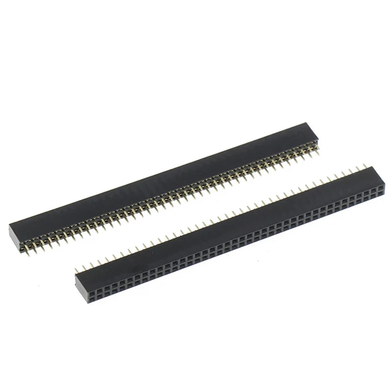 5Pcs 1.27mm/2.0mm/2.54mm Pin Header  1*40P 1*50P 2*40P 2*50P Breakable Pin Header PCB JST Connector Strip For Arduino DIY Kit