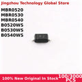 100/3000PCS MBR0520 MBR0530 MBR0540 SOD-123 SOD-323 B0520W B0530W B0540W SMD 20/30/40V 500mA Schottky Diode Chip Wholesale