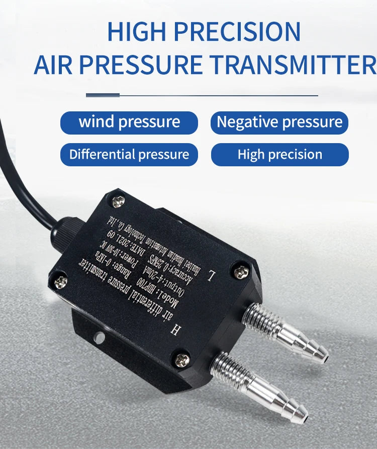 0-100Kpa Differential Pressure Sensor China Intelligent Absolute Gauge Pressure Transmitter
