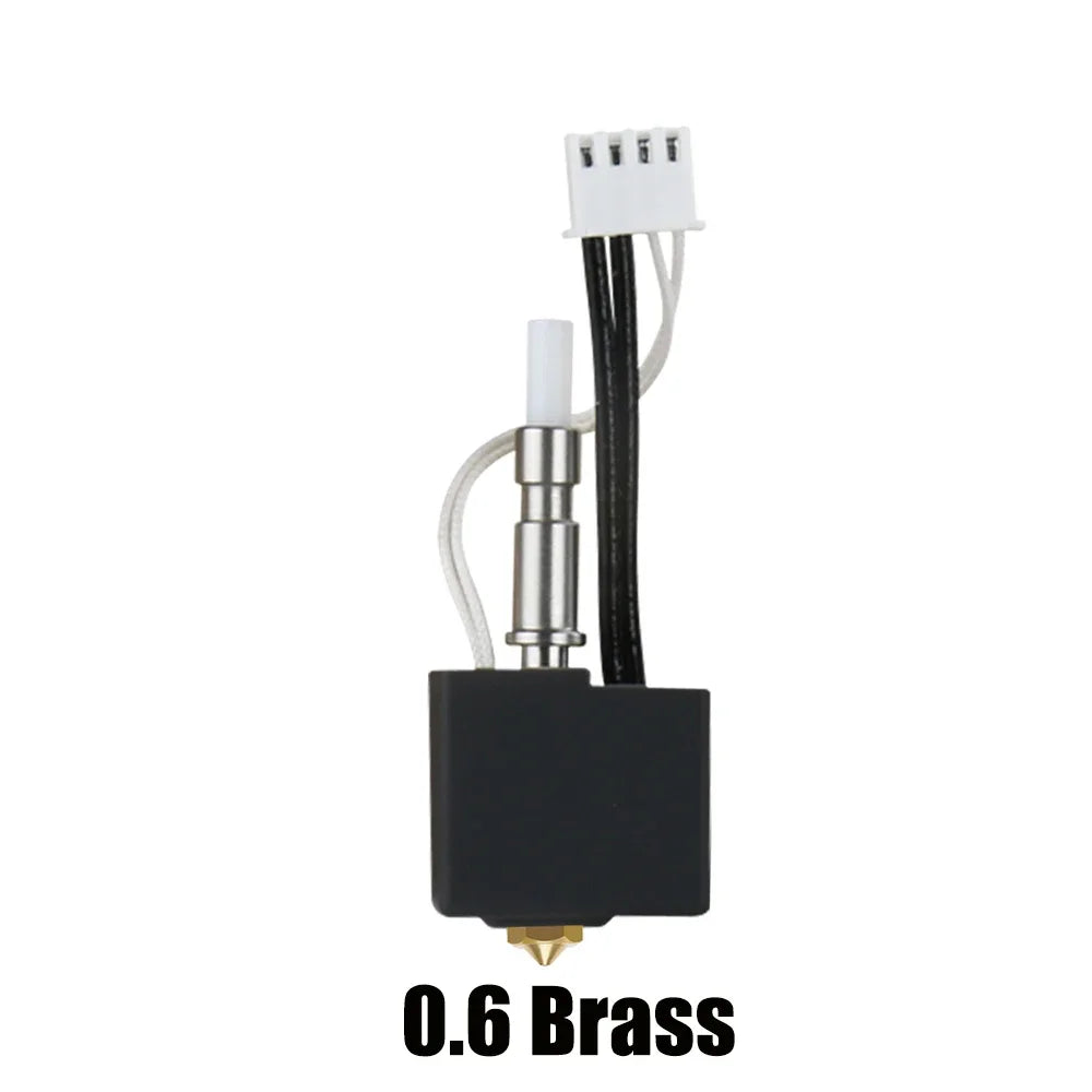 Upgraded Hotend For Kobra S1 /S1Combo 24V 50W Hot end For Anycubic Kobra S1 Thermistor&Heater For Kobra S1 Hardened Steel Nozzle