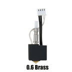 Upgraded Hotend For Kobra S1 /S1Combo 24V 50W Hot end For Anycubic Kobra S1 Thermistor&Heater For Kobra S1 Hardened Steel Nozzle