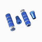 2 PCS Aluminum RC Rocker Head M3 3mm M4 Transmitter Gimbal Sticks Ends for JR Futaba / FrSky / DX6i DX7S DX8 DX9 Taranis