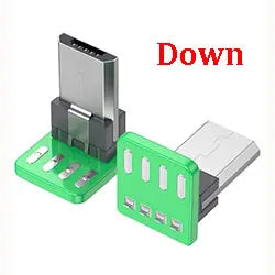 MICRO MINI 5P Type-C USB To Dip PCB Converter Adapter 90 Degree Right Angle Breakout Board Repair Welding Socket Connector Port