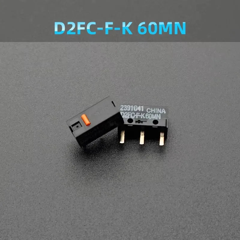 Mouse Micro switch Microswitch D2FC-F-K 60MN suitable for Logitech G304 305 G403 G502 G603 G703 G900 G903 D2FC-F-7N 10M 20M OF