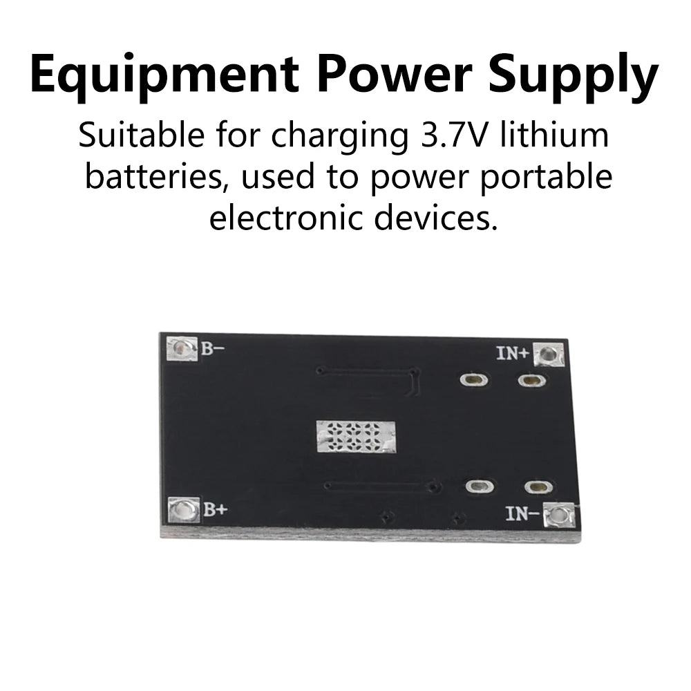 TP4056 3.7V Lithium Battery Charging Module 1A USB Type C Port PH2.0 Terminal Overcurrent Protection Board Detector Module