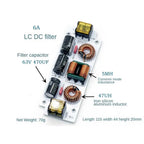 6A 12A EMI Filter DC LC Electromagnetic Interference EMC 12V 15V 24V Audio Digital Amplifier Car Switching Power Ripple Filter