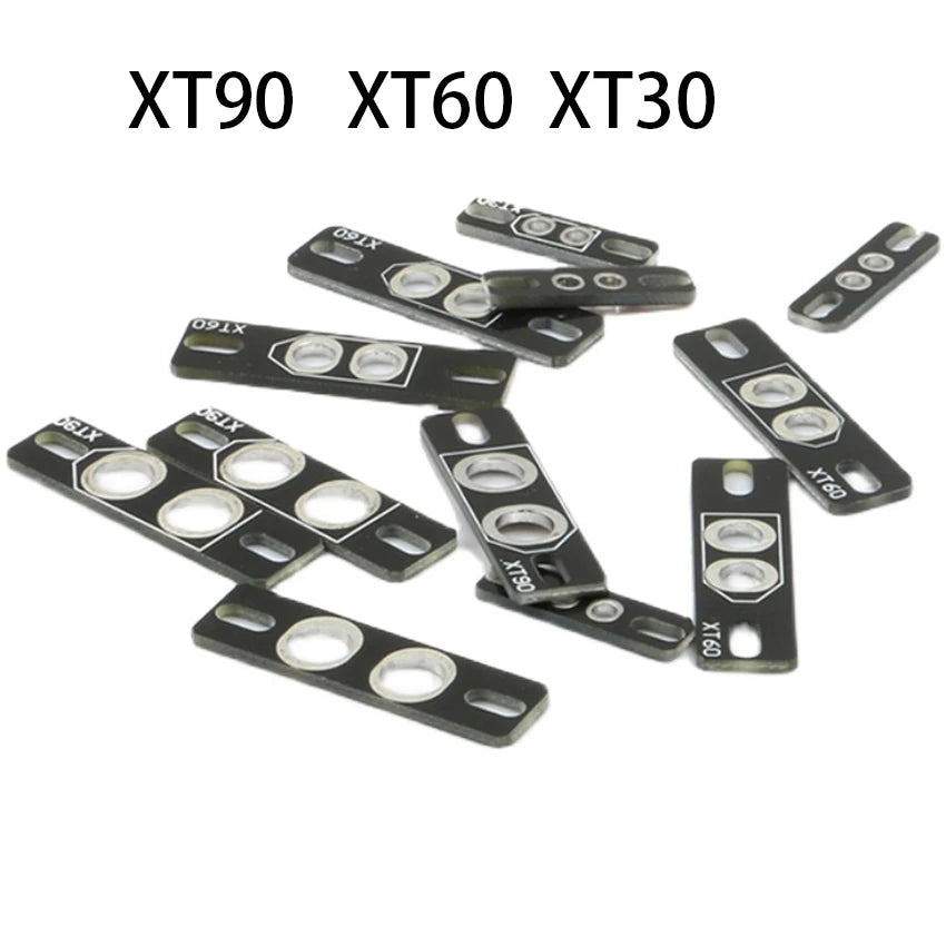5/10PCS XT30 XT60 XT90 Plug Connector PCB Fixed Seat Welding Board (Without Plugd) for RC Model Airplane Helicopter Multirotor