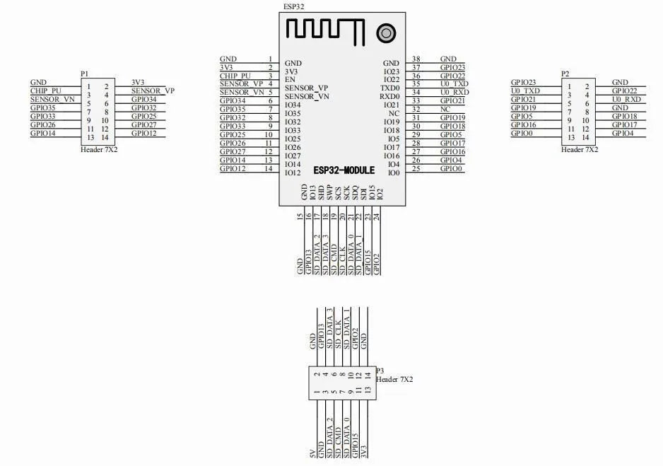 ESP8266 ESP-32 ESP32-WROVER Development Board Test Programmer Socket Downloader for ESP-01 ESP-12F ESP-07S ESP-12S ESP32