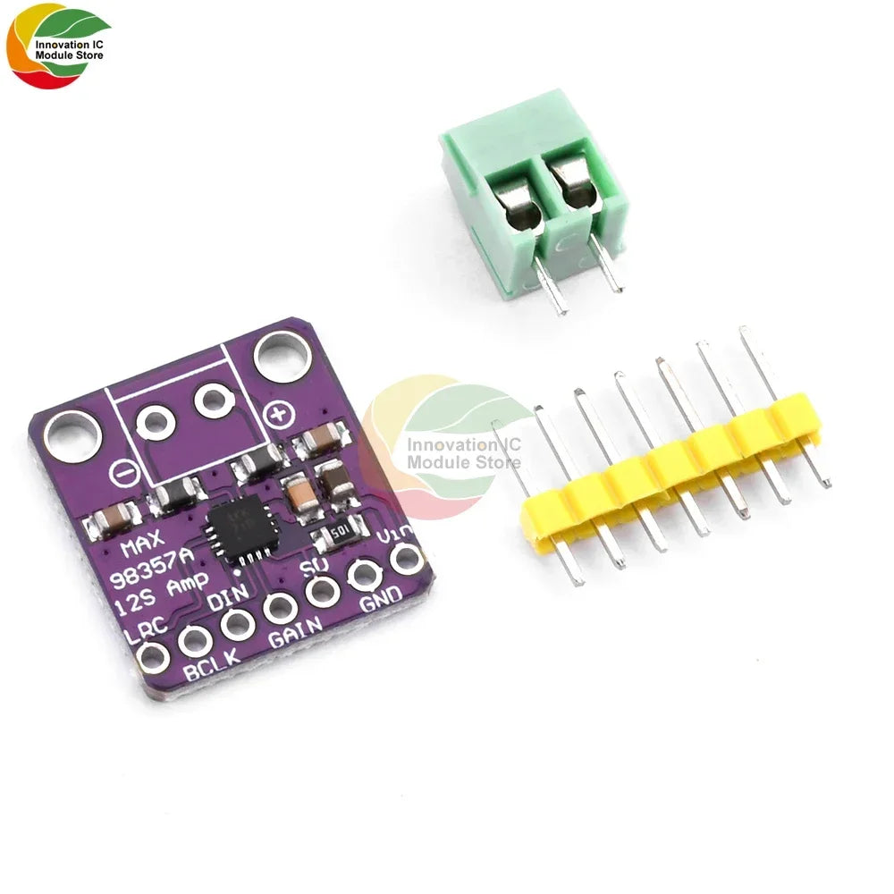 High Quality MAX98357 MAX98357A I2S 3W Class D Amplifier Breakout Interface I2S DAC Decoder for Raspberry Pi Esp32