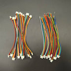 10/20Pcs JST SH1.0 SH 1.0mm Wire Cable Connector 2/3/4/5/6/7/8Pin Terminal Plug Electronic Line 28AWG 10cm Single/Double Head