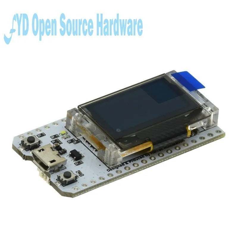 1PCS 433-510 LoRa Blue Oled Wifi SX1276 Module IOT Development Board With Antenna For ESP32  Electronic Diy Kit