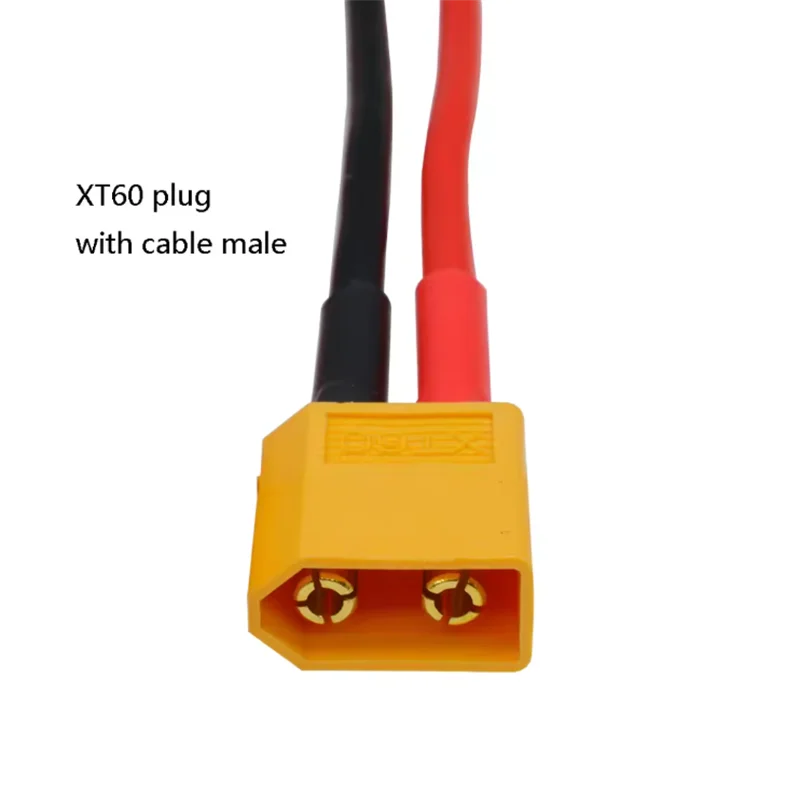 XT60 Female / Male Plug Battery Parallel Connector with Silicone Flexible Wire14AWG for RC Lipo Battery Motor