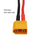 XT60 Female / Male Plug Battery Parallel Connector with Silicone Flexible Wire14AWG for RC Lipo Battery Motor
