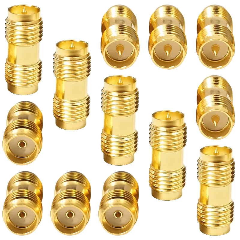 5/20Pcs SMA Female To RP-SMA Female RF Connector Audio Radio Antenna Cable Connection SMA Coupler Adapter Signal Converter