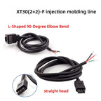 1PCS  Amass XT30 (2+2) Female Connector with Signal Pins, XT30F 4 Pin Plug with Silicone Wire for Robotics, FPV Drone, CAN Bus