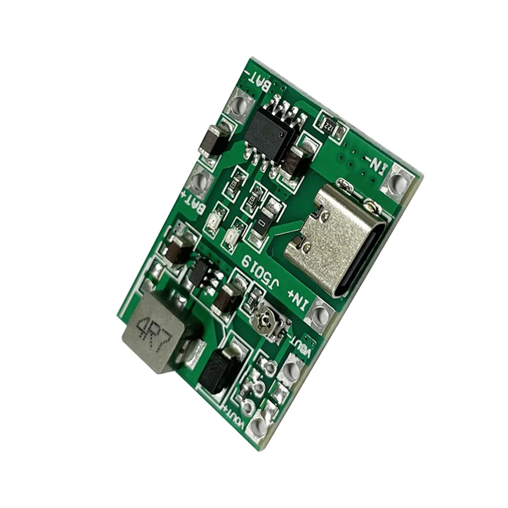 Lithium Li-ion 18650 3.7V 4.2V to 5V 9V Battery Charger Board DC-DC Step Up Boost Module TP4056 DIY Kit Parts Type-C/Micro USB