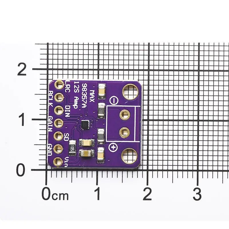 ࿑MAX98357A Audio Amplifier Module 3W I2S Input Class D Power Board Without Filter High Quality for DIY Projects