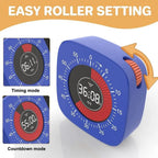 Rechargeable Visual Timer Digital 60 Minutes Timing Silcent Timers Mechanical Dual Time Clock Countdown Timer Teaching