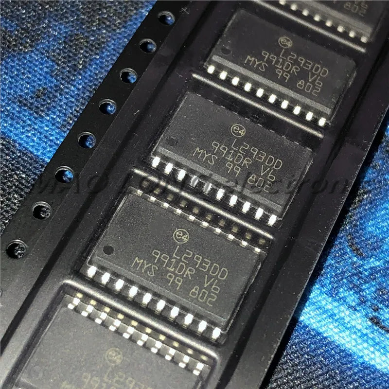 5PCS/LOT  L293DD SOP-20  L293 SOP20 L293D Bridge driver internal switch  In Stock