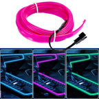1M/2M/3M/4M/5M Flexible Neon Light EL Wire Led Neon Dance Party Atmosphere Decor Lamp RopeTube Waterproof Multicolor Led Strip