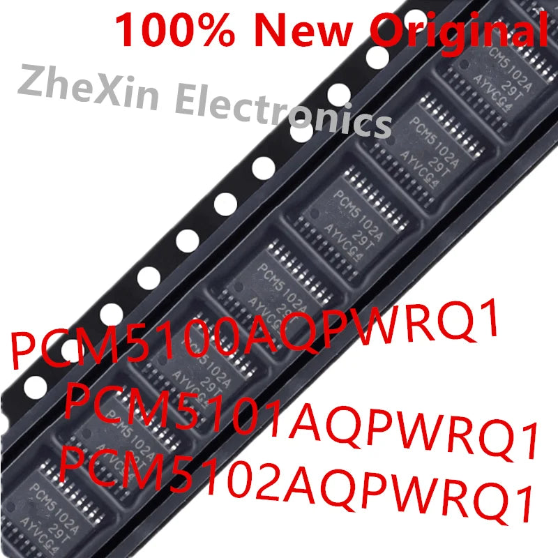 10PCS/Lot  PCM5100AQPWRQ1  P5100AQ1 、PCM5101AQPWRQ1  P5101AQ1 、PCM5102AQPWRQ1  P5102AQ1  New Audio Stereo DAC Chip  PCM5102