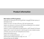 WT32-ETH01 Embedded Serial Port Networking Bluetooth-compatible Ethernet WIFI Combo Gateway MCU ESP32 Wireless Module WT32 ETH01