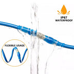 10-200pcs Welding Ring Heat Shrink Tube Terminal Waterproof Electrical Connection Solder Seal Wire Connectors Butt Splice