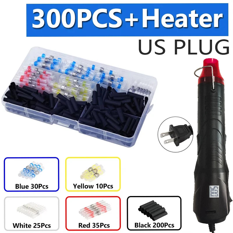220V HEAT GUN Hot Air Gun Electric Power Temperature Blower 250W Display DIY Craft Embossing Shrink Wrapping PVC Cable Repair