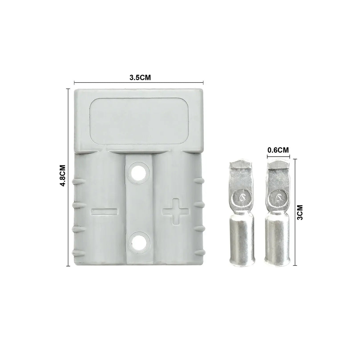 5/10Pcs 50A/120A/175A/350A Anderson Style Plug Connector 12-24V DC Battery Quick Connector Disconnect Plug for Motor Winch