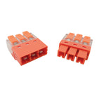 10pcsQuick Lever Splicing Wire Connectors 2/3/4 Pins CMK642 Compact Plugable Male Female Terminals Universal Blocks