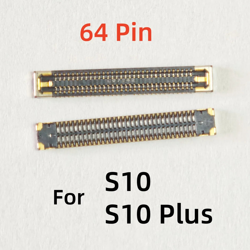 10pcs LCD Display Screen Flex FPC Connector For Samsung S22 S24 S25 S26 Plus S23 Ultra S21 S20 FE S10 Lite On Board Motherboard
