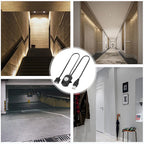 Mini Corridor Switch USB Interface PIR Infrared Motion Switch Practical Portable Adjustable for Bathroom Basement